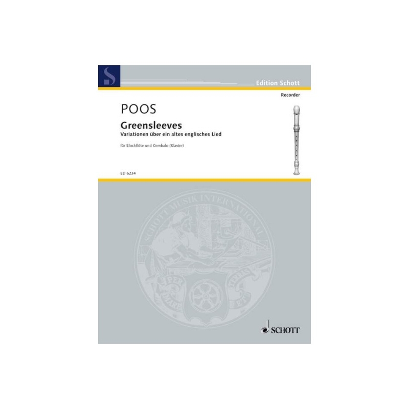 Poos, Heinrich - Greensleeves 