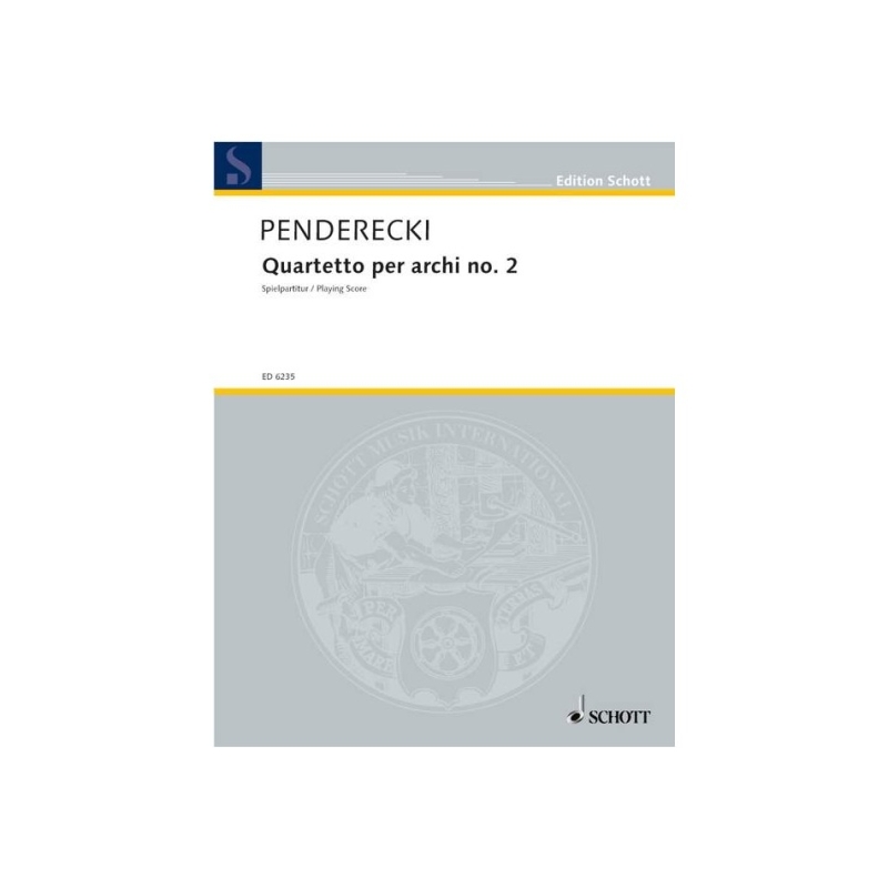 Penderecki, Krzysztof - Quartetto per archi no. 2