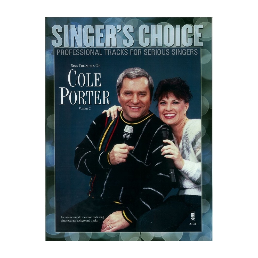 Sing the Songs of Cole Porter, Vol. 2 - Music Minus One - Backing Track CD + Sheet Music