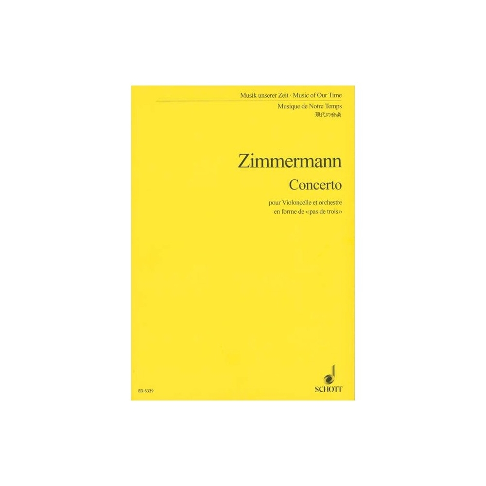 Zimmermann, Bernd Alois - Concerto