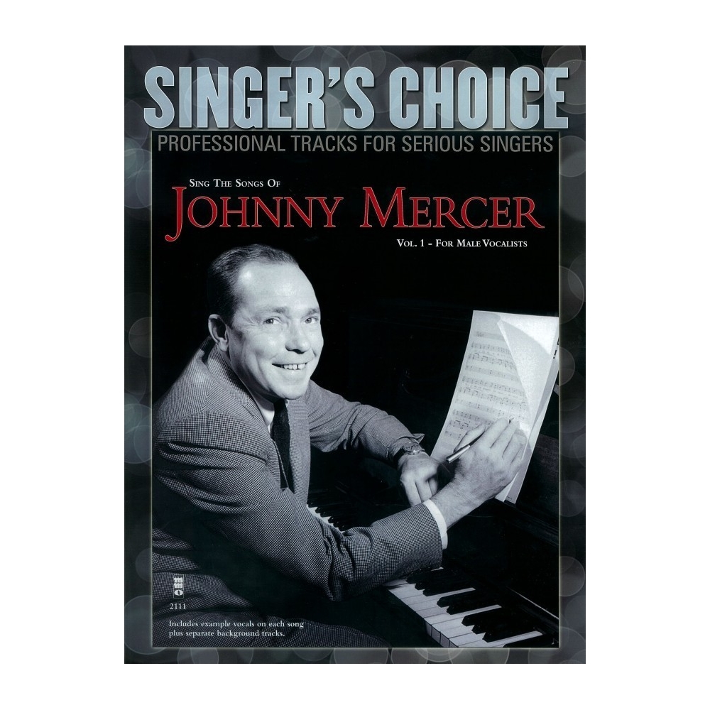 Sing the Songs of Johnny Mercer - Music Minus One - Backing Track CD + Sheet Music
