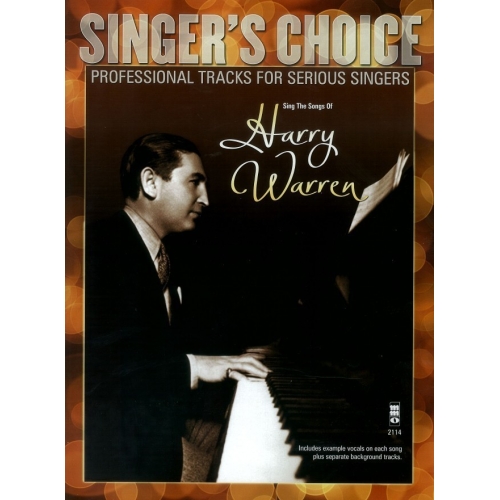 Sing the Songs of Harry Warren - Music Minus One - Backing Track CD + Sheet Music