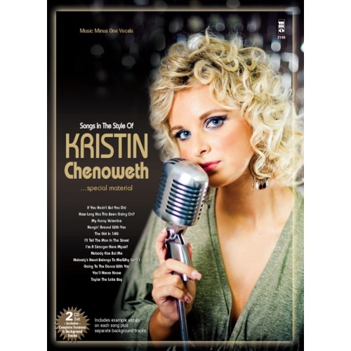 Songs in the Style of Kristin Chenoweth - Music Minus One - CD & Sheet Music Sing-a-long edition