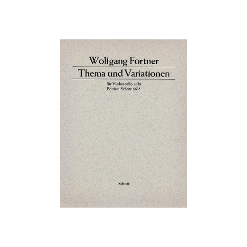 Fortner, Wolfgang - Theme...