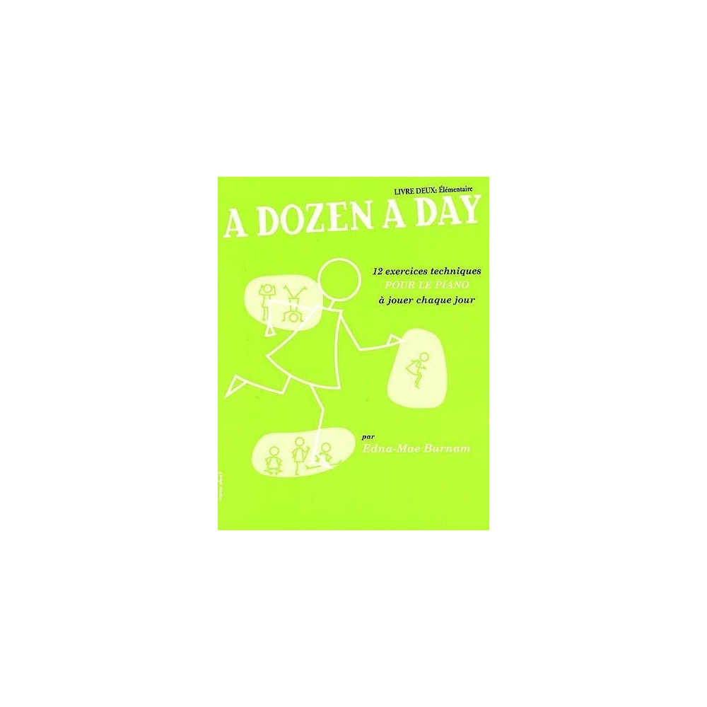 Burnam, Edna-Mae - A Dozen A Day Livre 2 (FR) - Élémentaire