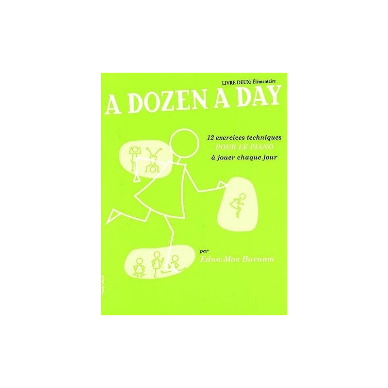 Burnam, Edna-Mae - A Dozen A Day Livre 2 (FR) - Élémentaire