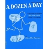Burnam, Edna-Mae - A Dozen A Day Livre 1 (FR) - Préparatoire
