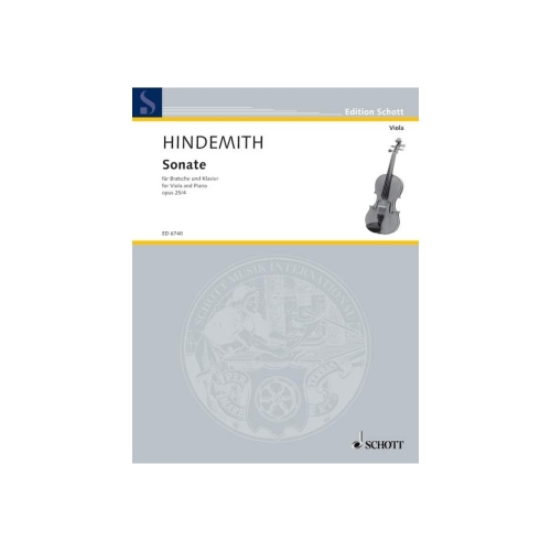 Hindemith, Paul - Sonata op. 25/4