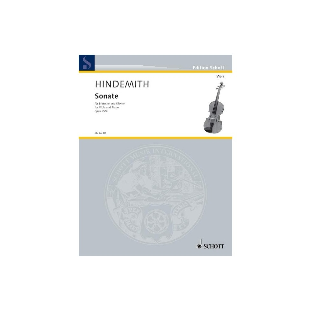 Hindemith, Paul - Sonata op. 25/4