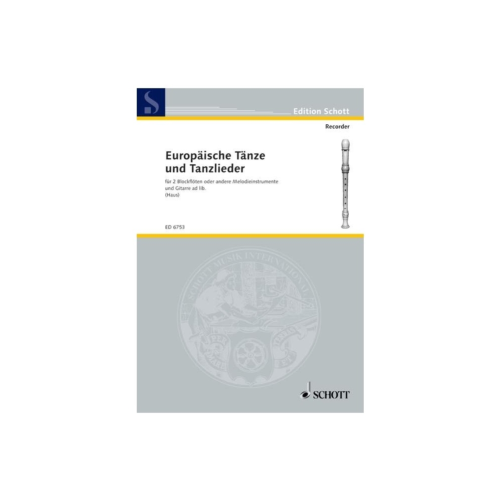 European Dances and Dance Songs 