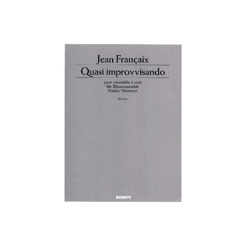 Françaix, Jean - Quasi improvvisando
