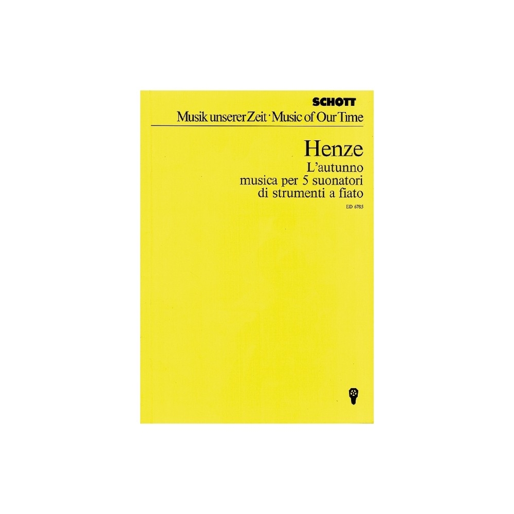 Henze, Hans Werner - L'autunno 