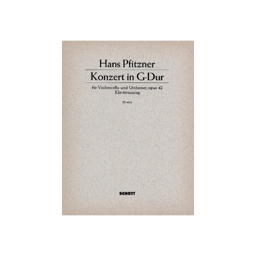 Pfitzner, Hans - Cello...