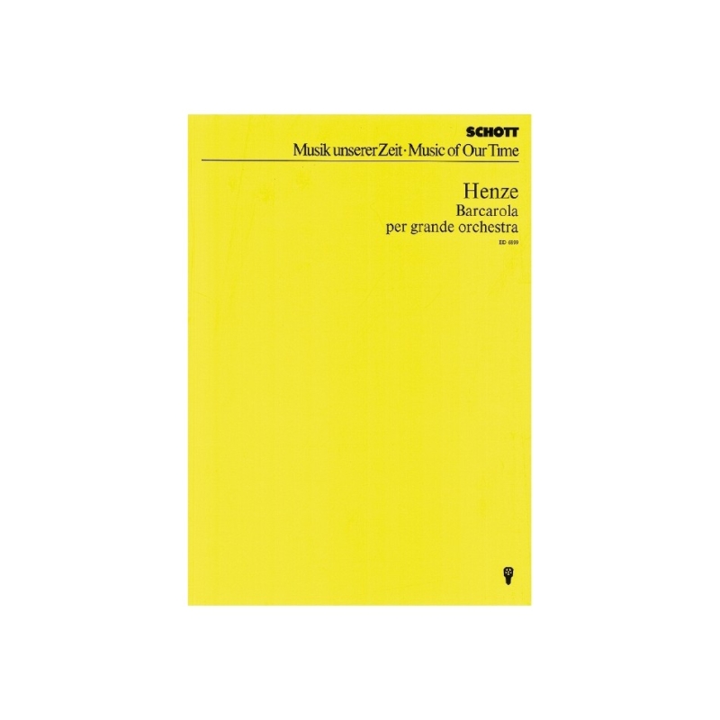 Henze, Hans Werner - Barcarola 