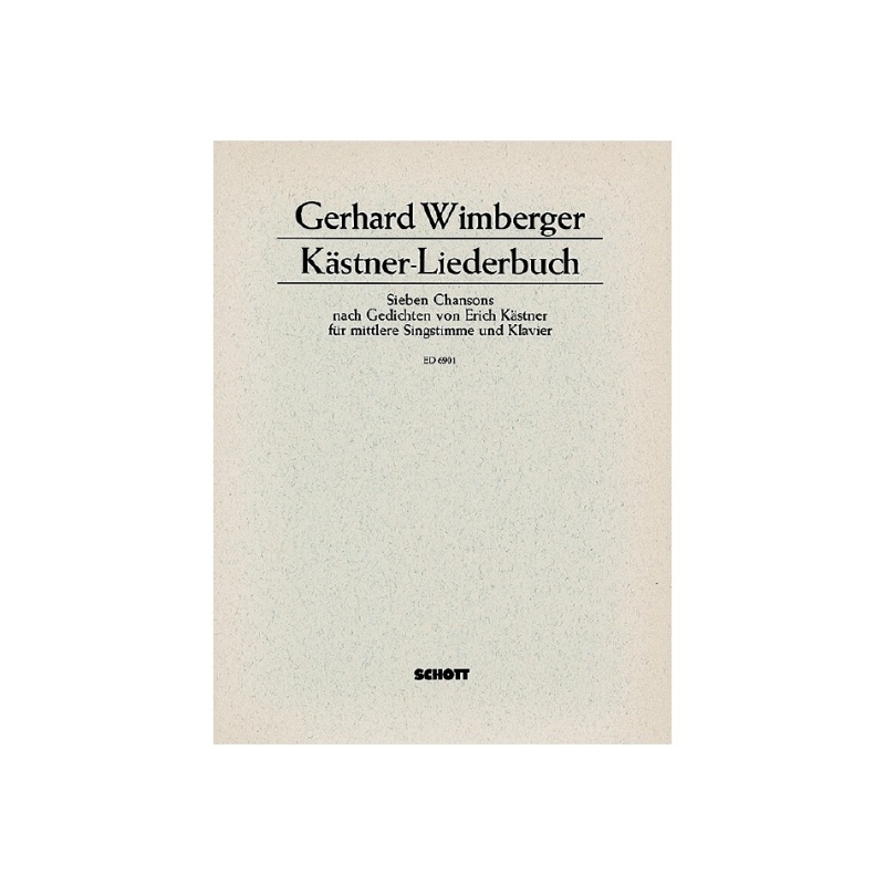 Wimberger, Gerhard - Kästner-Liederbuch 