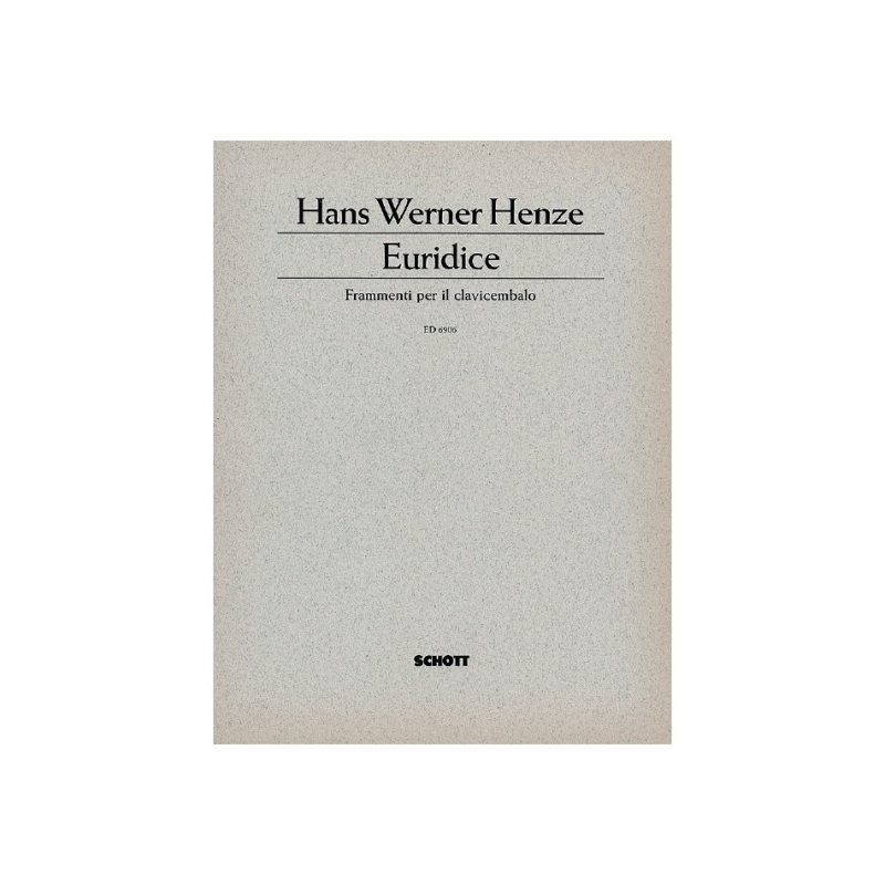 Henze, Hans Werner - Euridice 