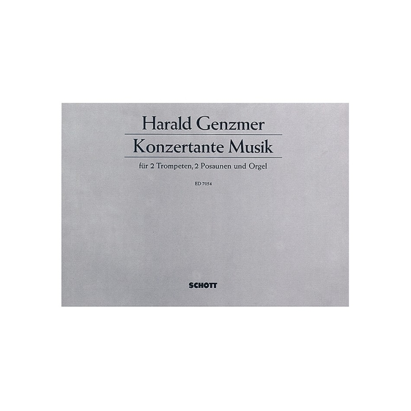 Genzmer, Harald - Konzertante Musik GeWV 420