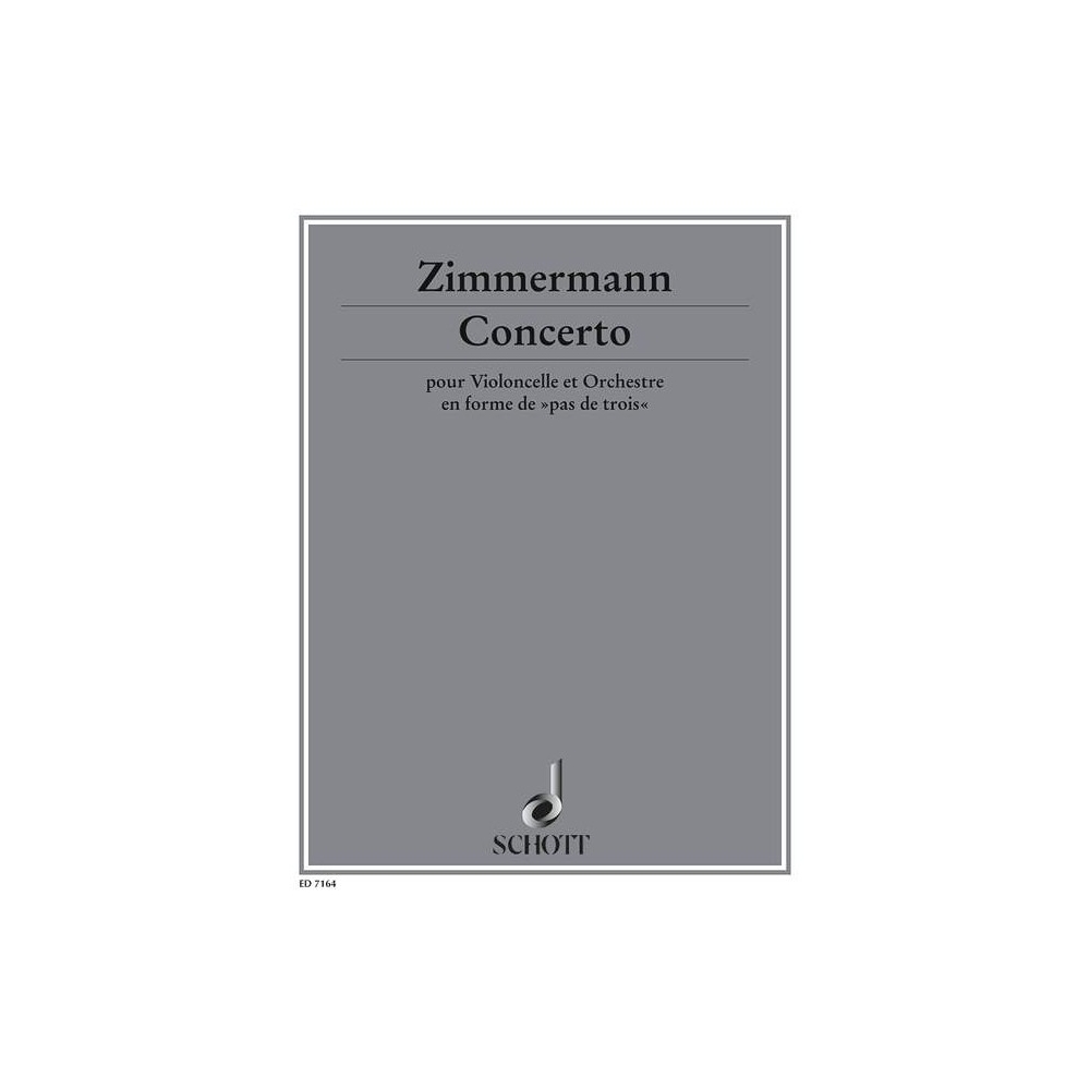 Zimmermann, Bernd Alois - Concerto