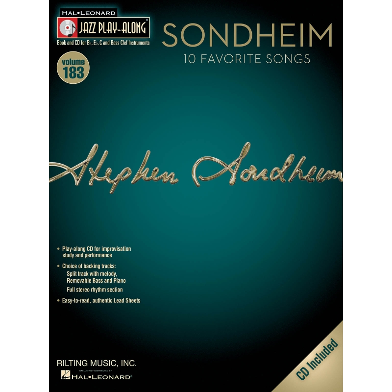 Jazz Play-Along Volume 183: Sondheim