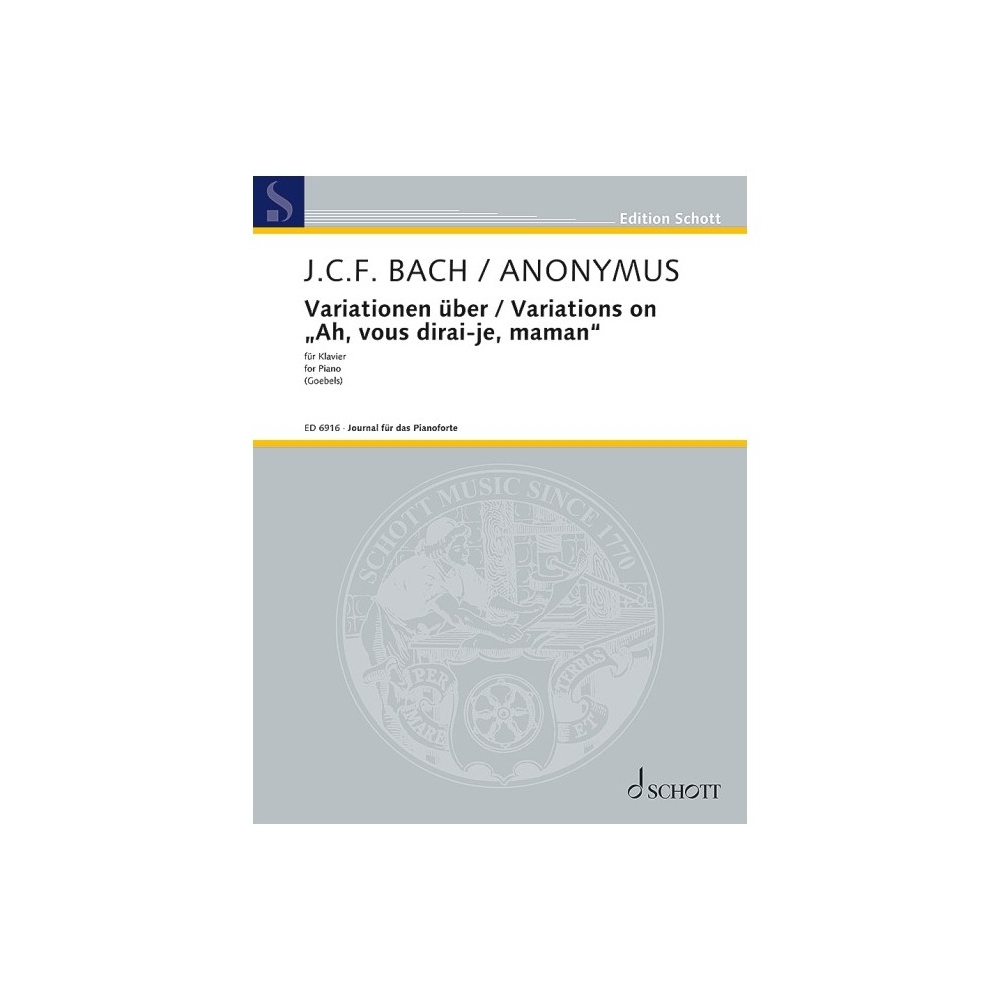 Anonymous & Bach - Variations on "Ah, vous dirai je, maman" Issue 5