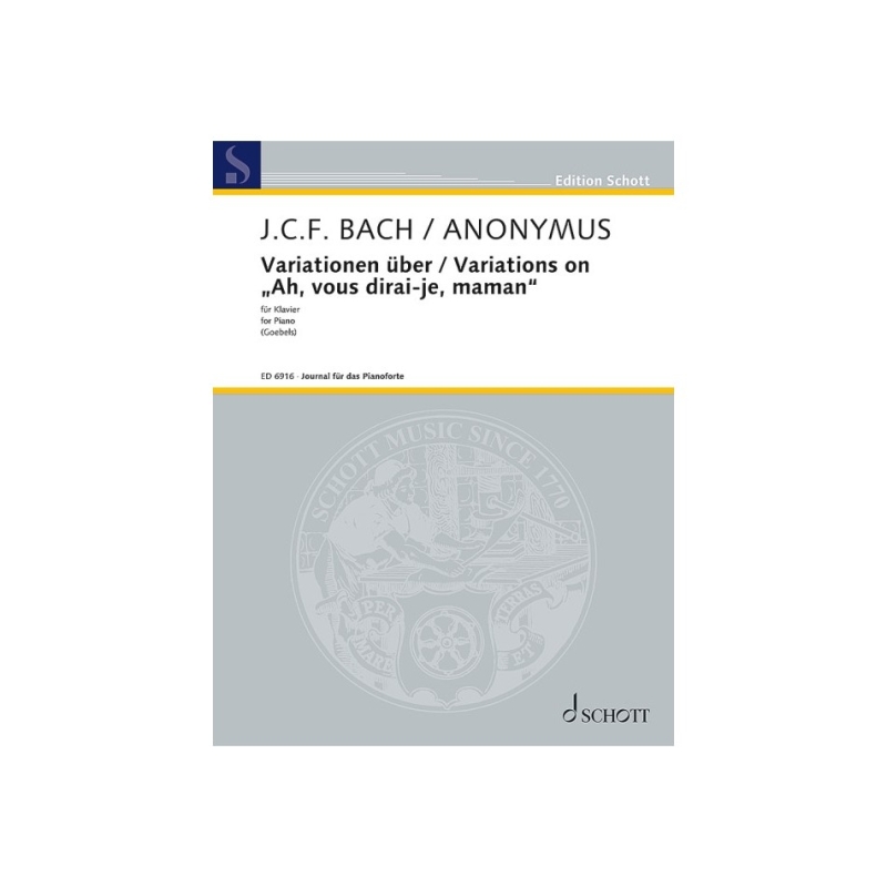 Anonymous & Bach - Variations on "Ah, vous dirai je, maman" Issue 5