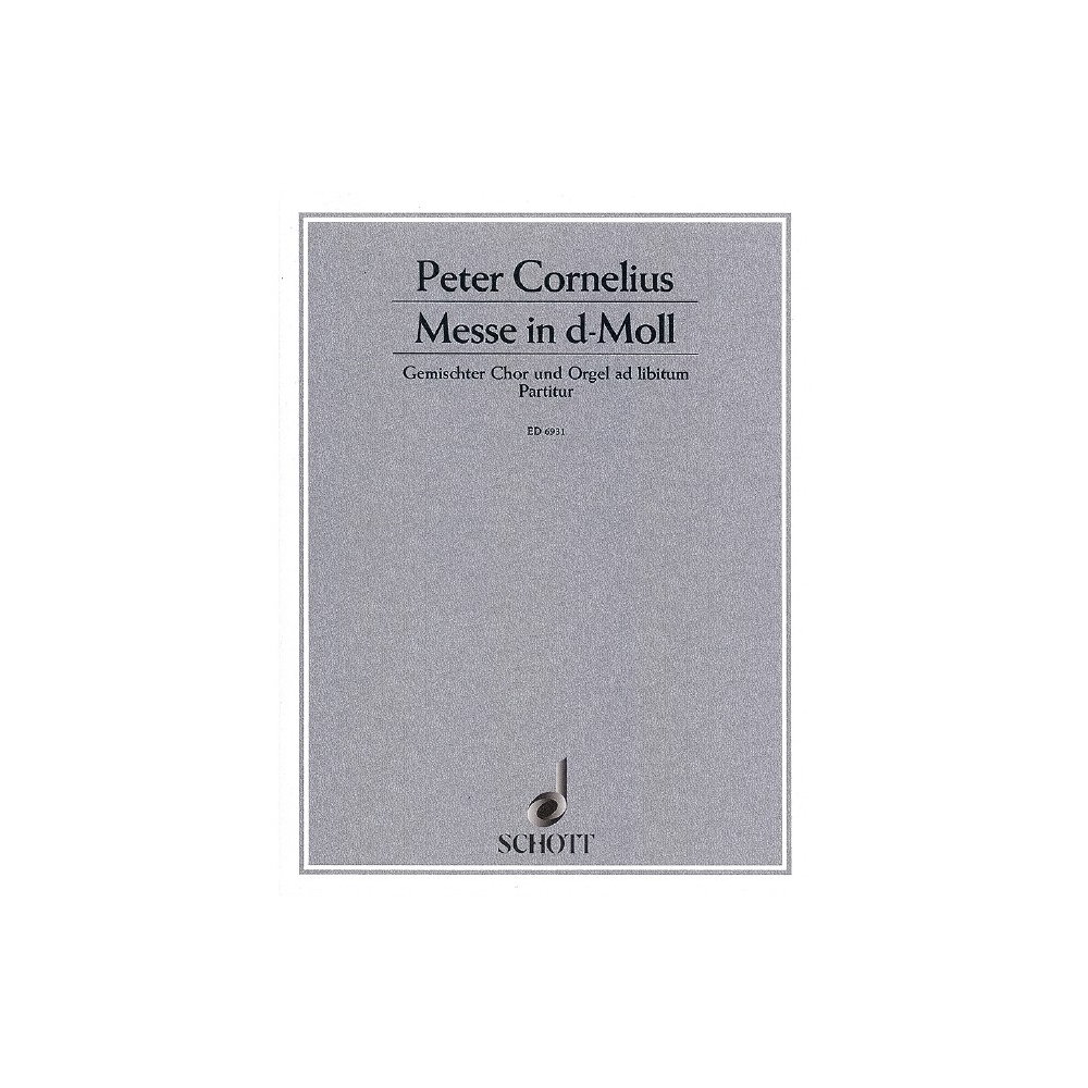 Cornelius, Peter - Mass D minor 