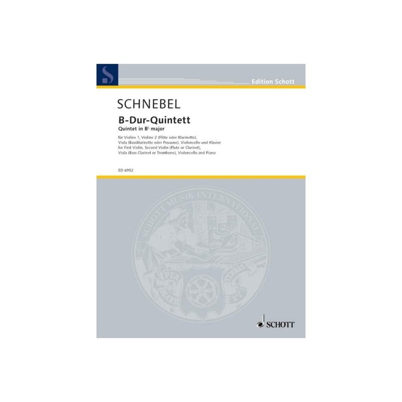 Schnebel, Dieter - Quintet B flat Major
