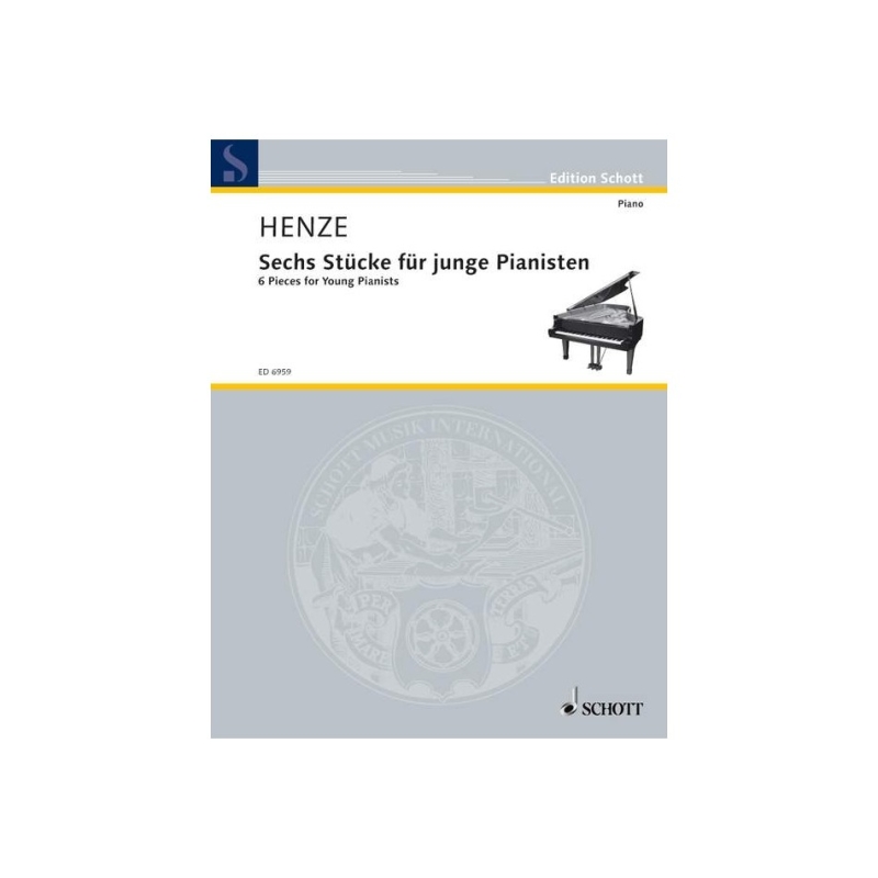 Henze, Hans Werner - Six pieces for young pianists