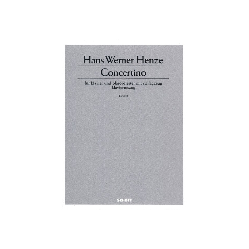 Henze, Hans Werner - Concertino