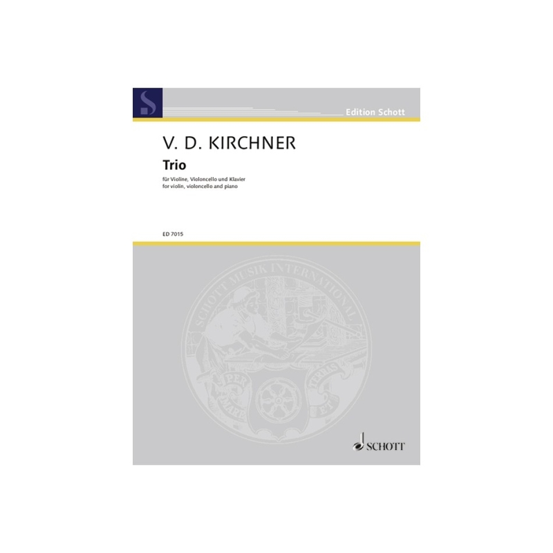Kirchner, Volker David - Piano Trio 