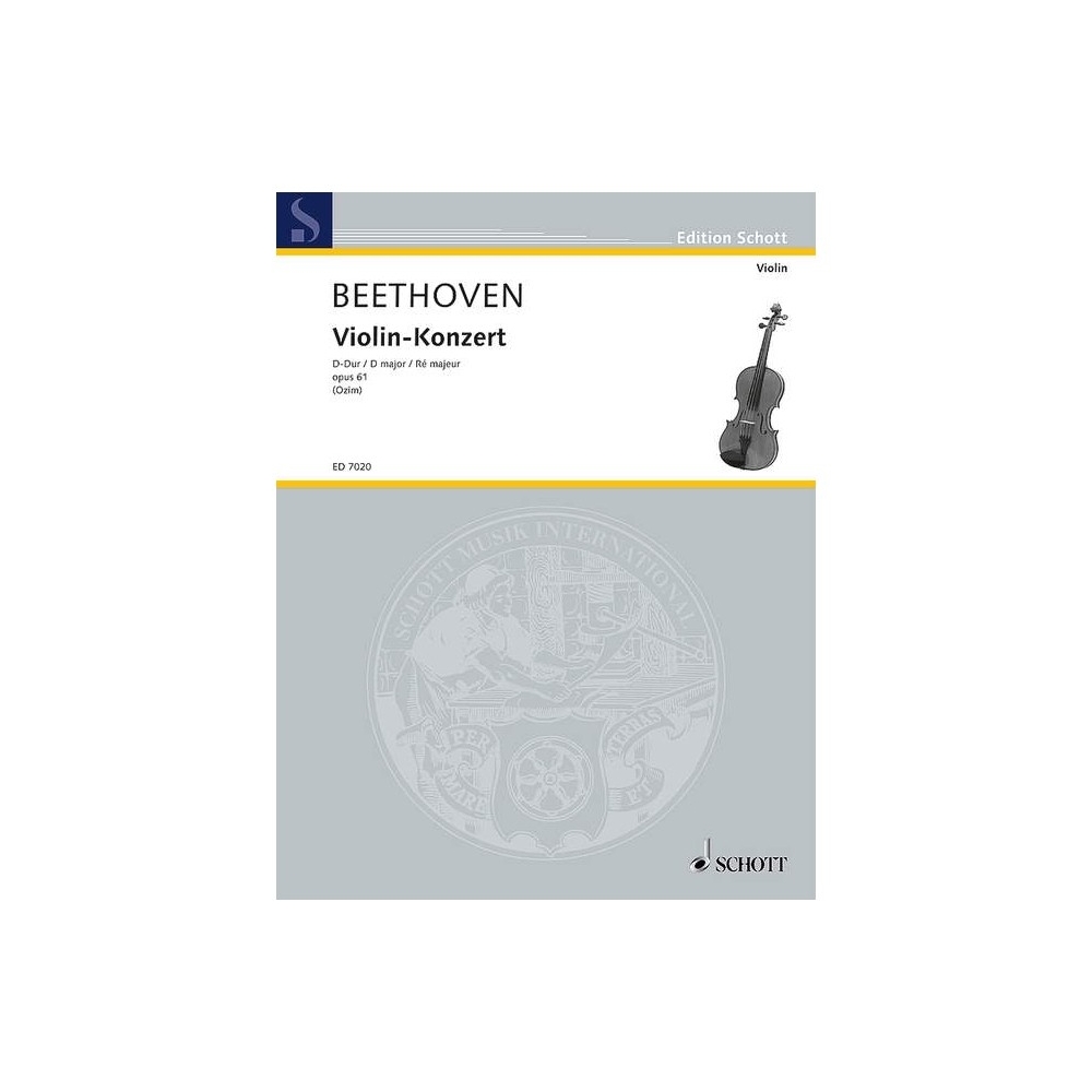 Beethoven, Ludwig van - Concerto D Major op. 61