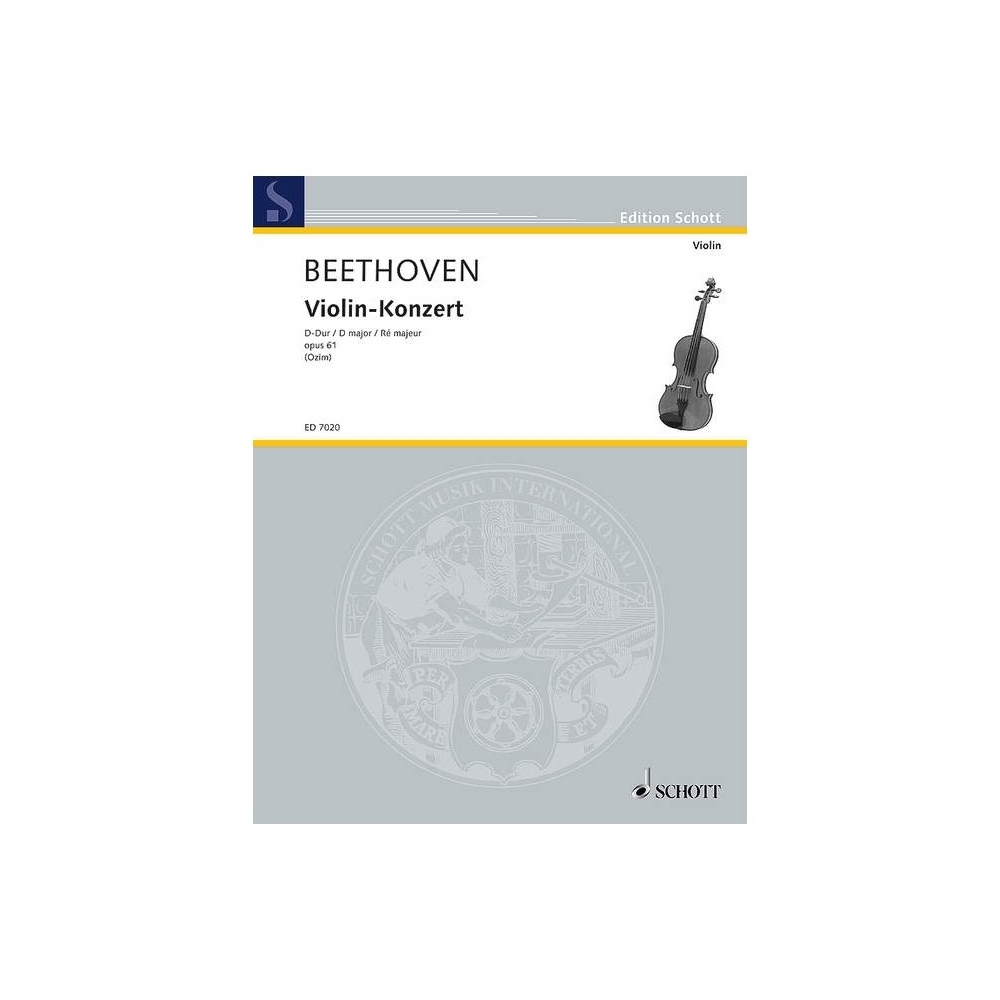 Beethoven, Ludwig van - Concerto D Major op. 61 