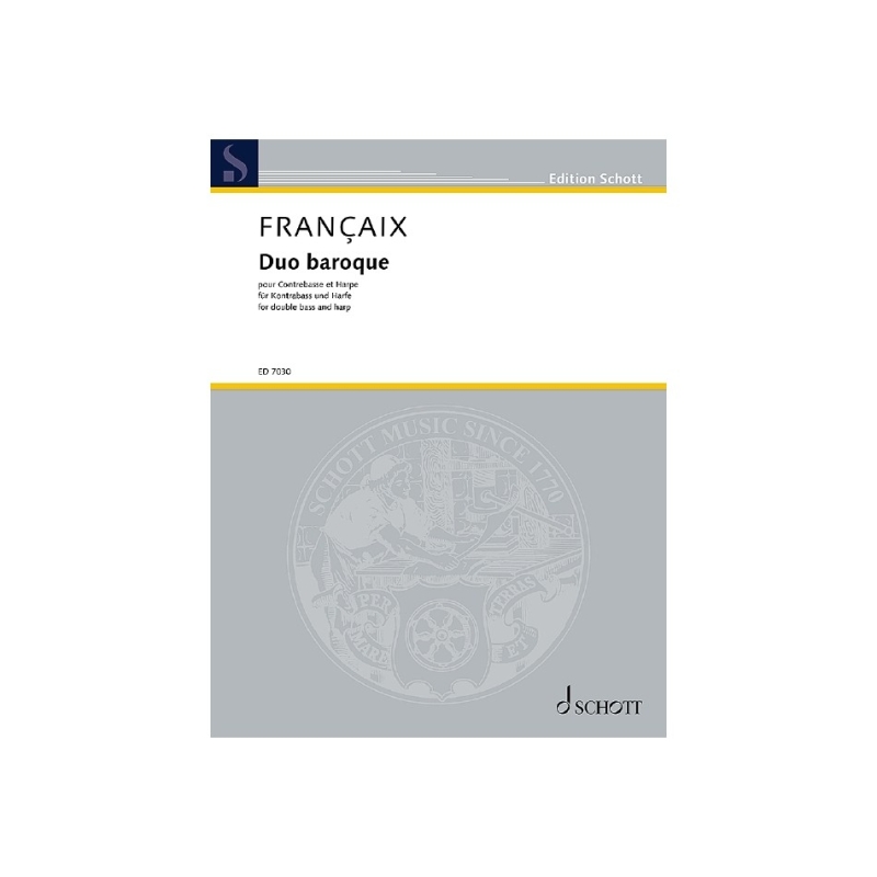 Françaix, Jean - Duo baroque 
