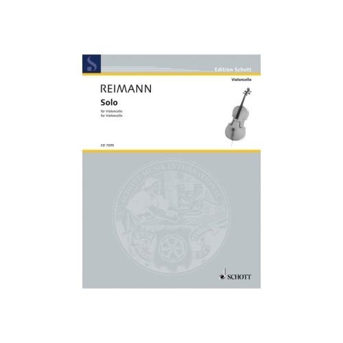 Reimann, Aribert - Solo for Cello