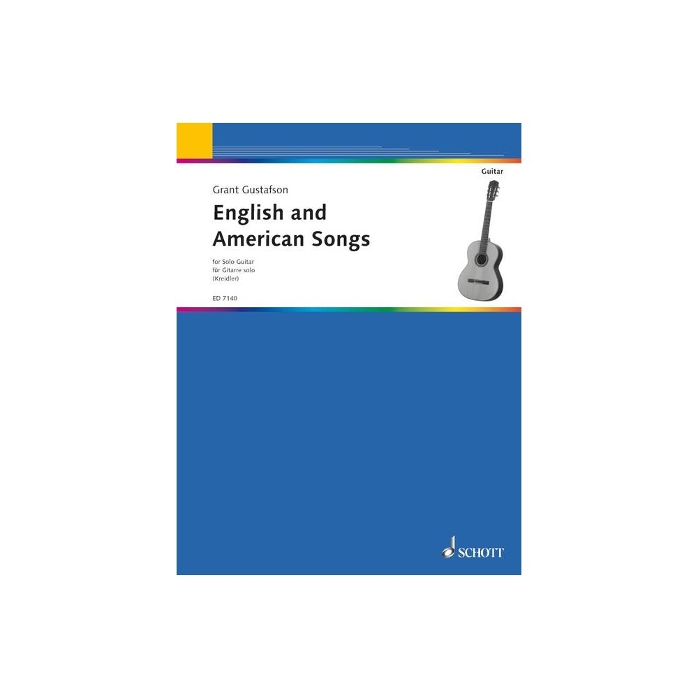 Gustafson, Grant - English and American Songs 