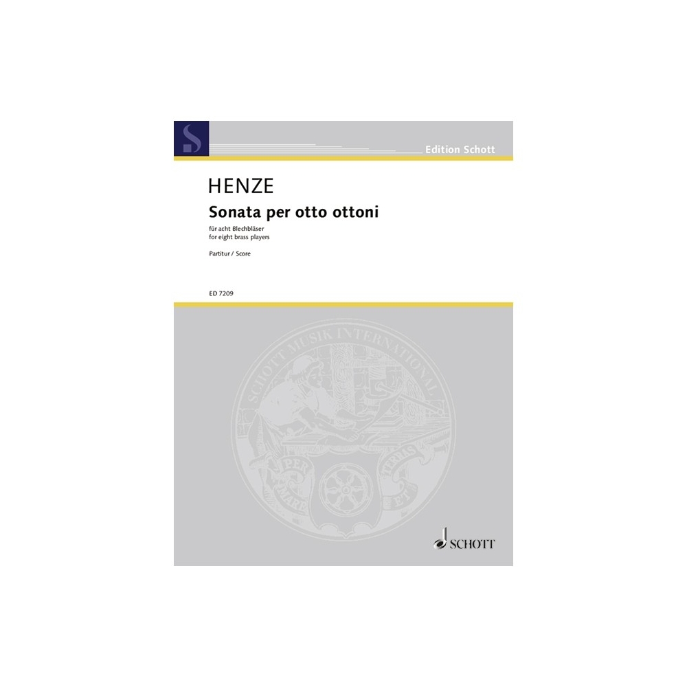 Henze, Hans Werner - Sonata per otto ottoni 