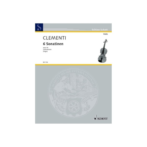 Clementi, Muzio - 6 Sonatinas op. 36 