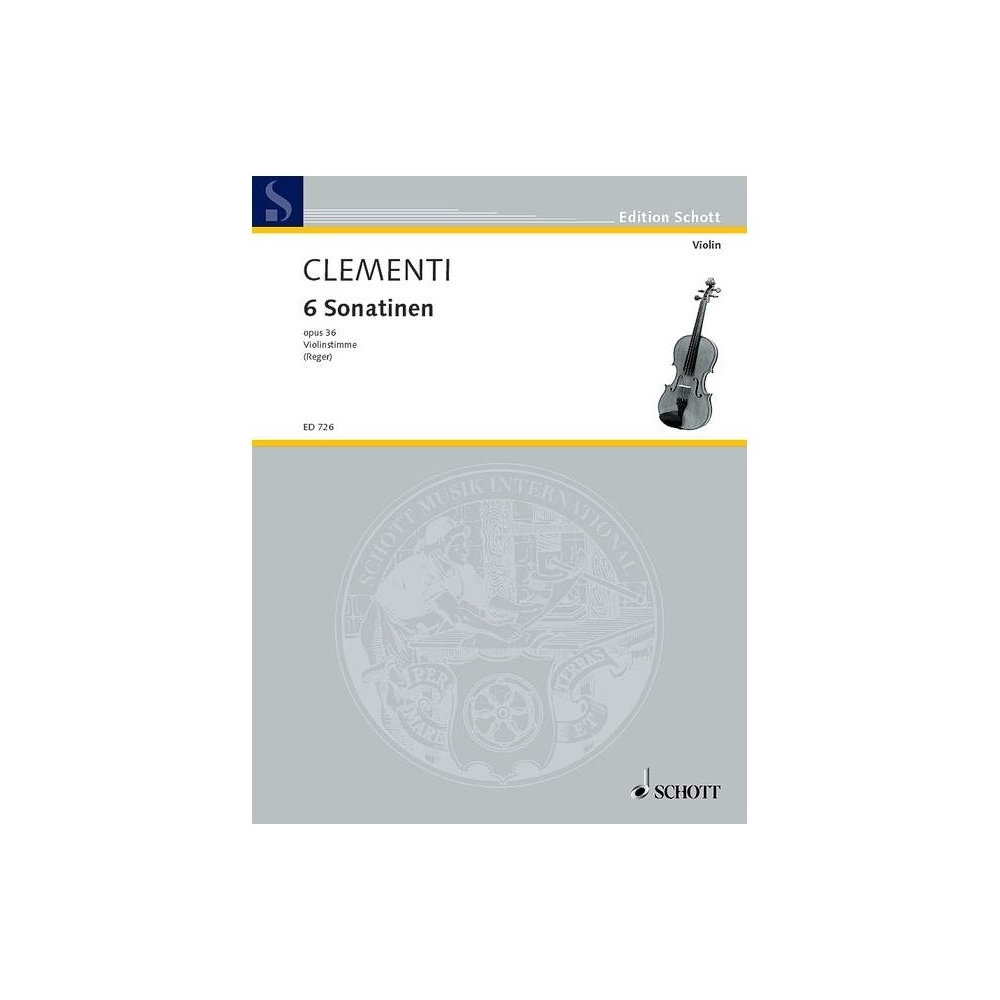 Clementi, Muzio - 6 Sonatinas op. 36 