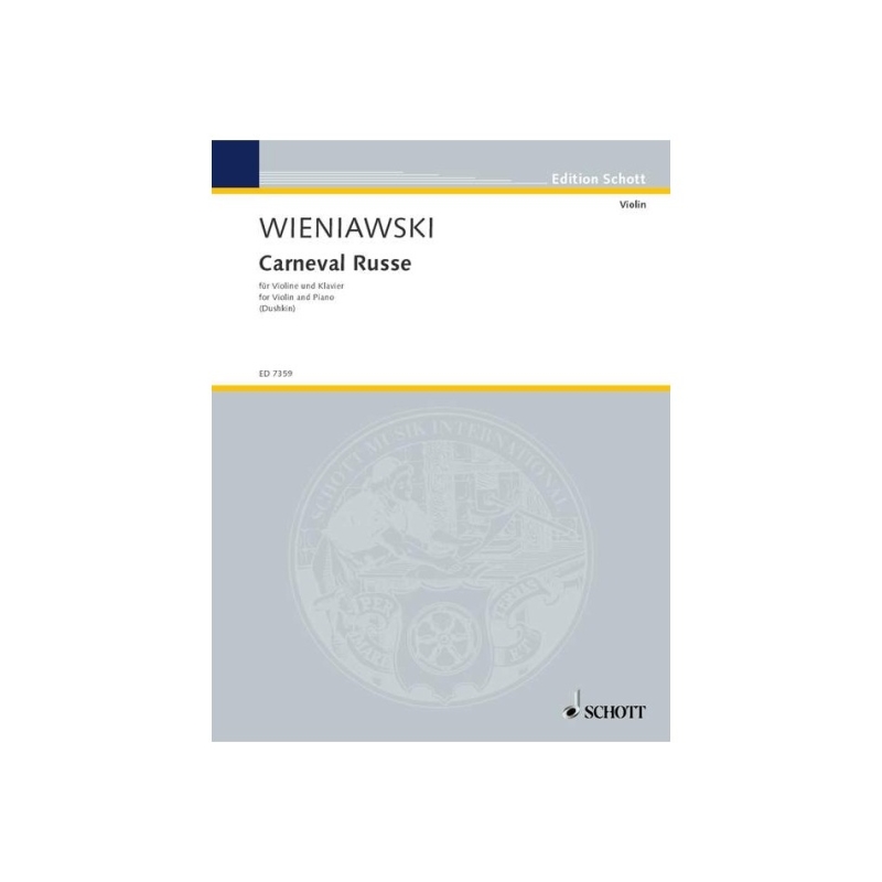 Wieniawski, Henryk - Carneval Russe No. 11