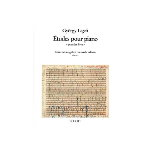 Ligeti, Gyoergy - Studies for piano