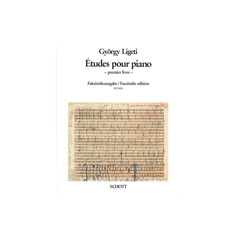 Ligeti, Gyoergy - Studies for piano