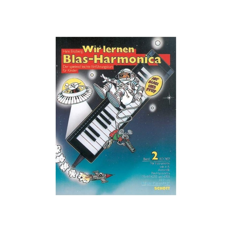 Enzberg, Hans - Wir lernen Blas-Harmonica Vol. 2