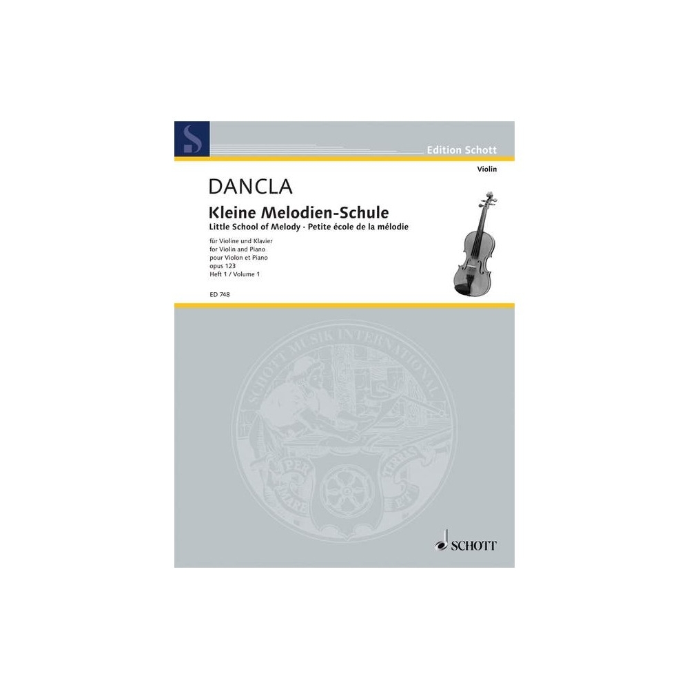 Dancla, Charles - Little School of Melody op. 123 