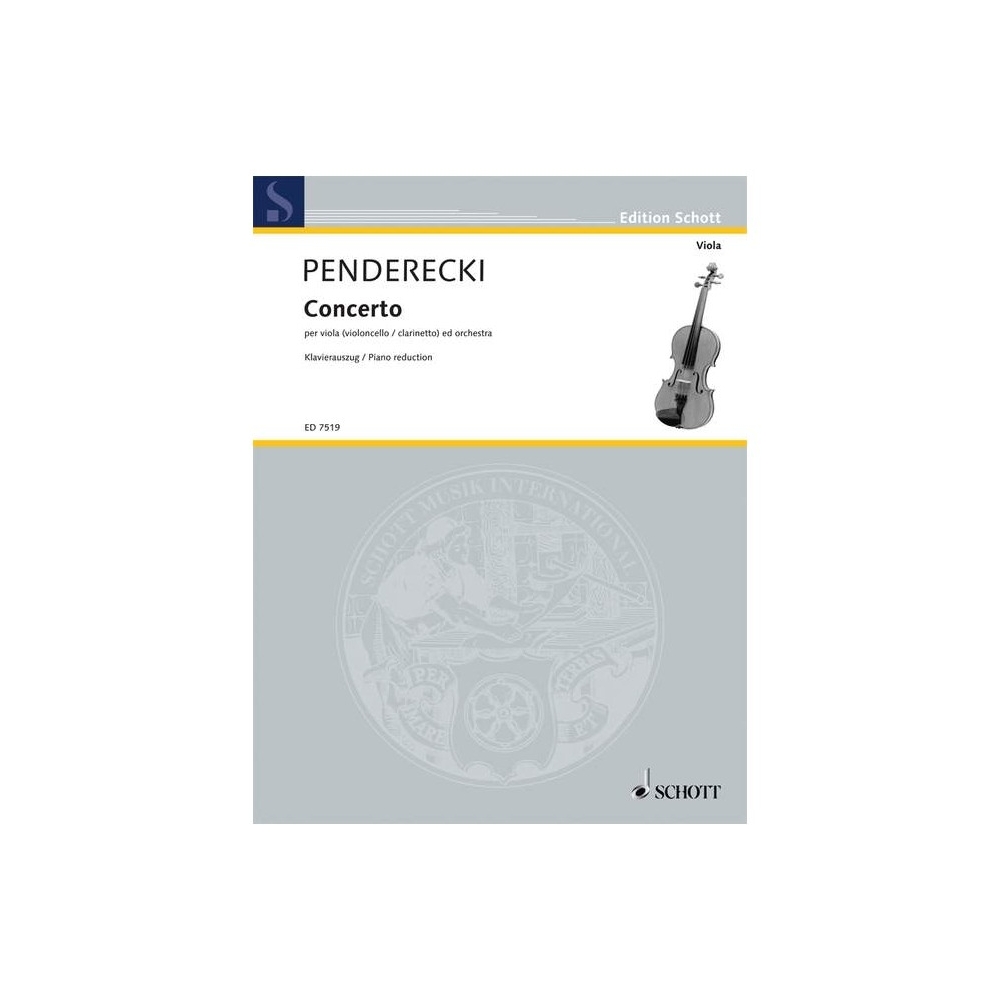 Penderecki, Krzysztof - Viola Concerto
