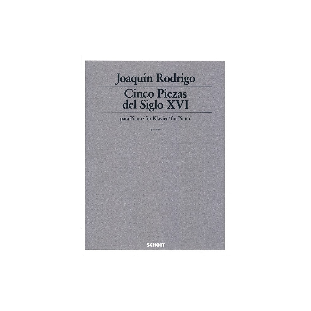 Rodrigo, Joaquín - Cinco piezas del siglo XVI
