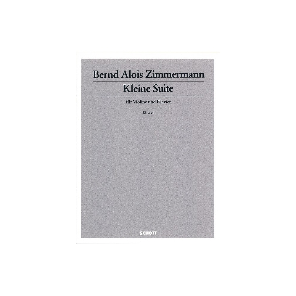 Zimmermann, Bernd Alois - Little Suite 
