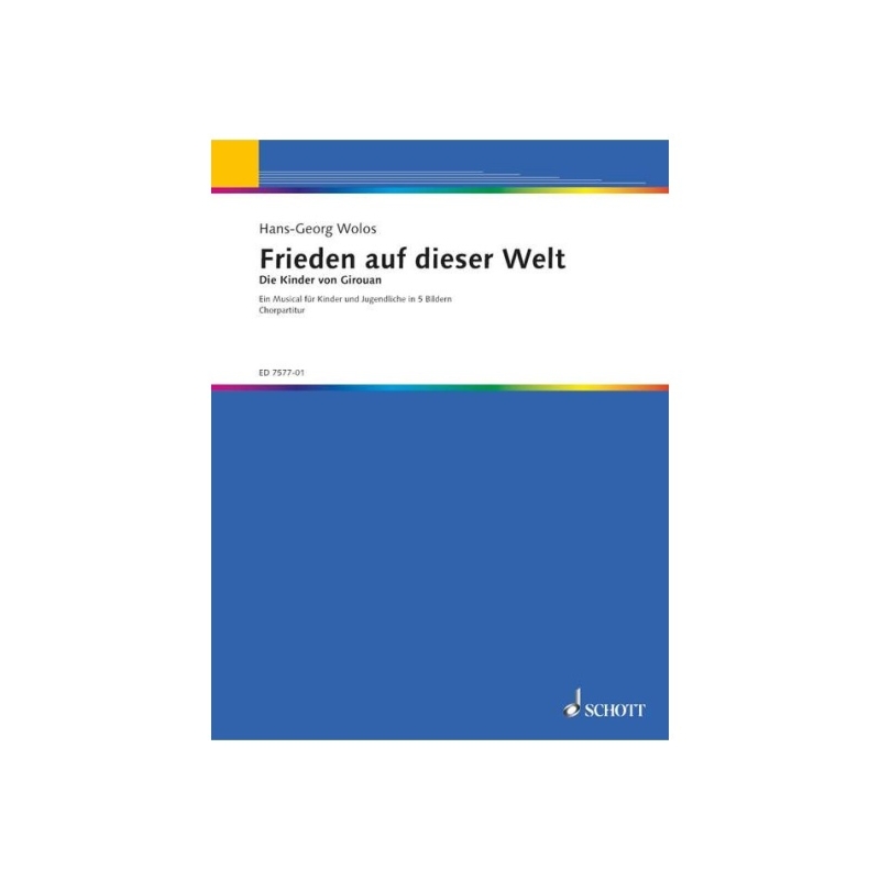 Wolos, Hans-Georg - Frieden auf dieser Welt 