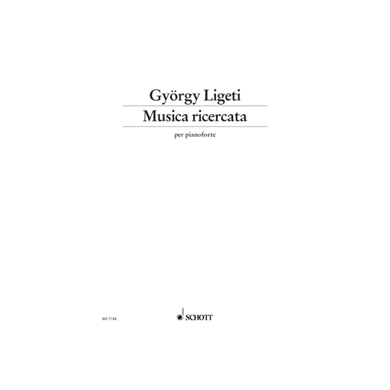 Ligeti, Gyoergy - Musica ricercata