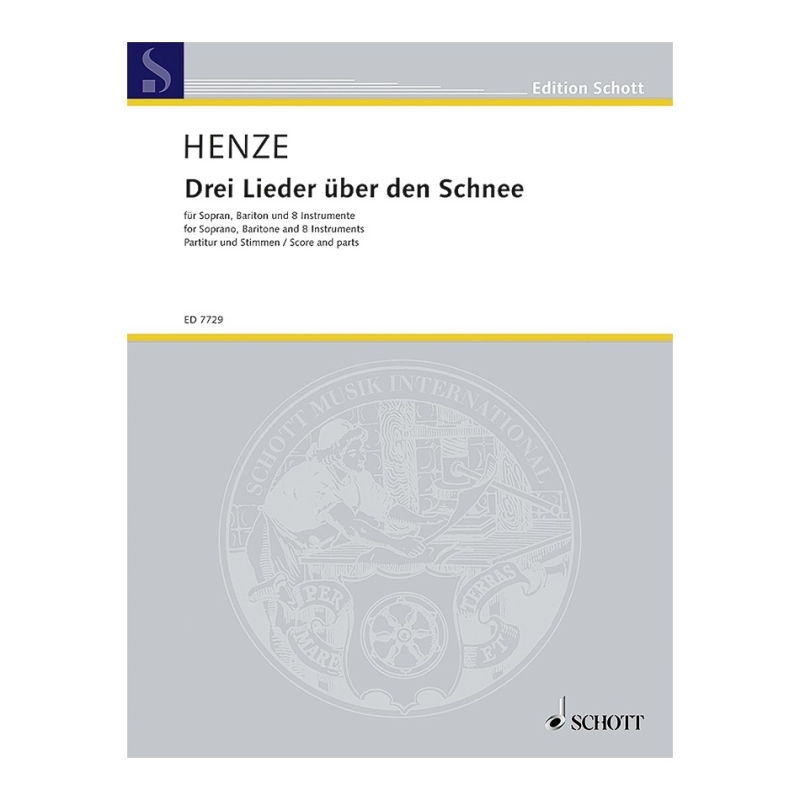Henze, Hans Werner - Drei Lieder über den Schnee