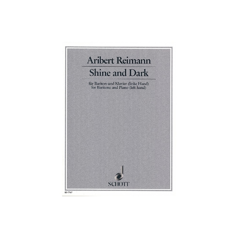 Reimann, Aribert - Shine and Dark